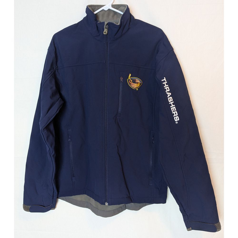 New NHL Atlanta Thrasher‎ Majestic Windbreaker Team Gear Men's Size Large